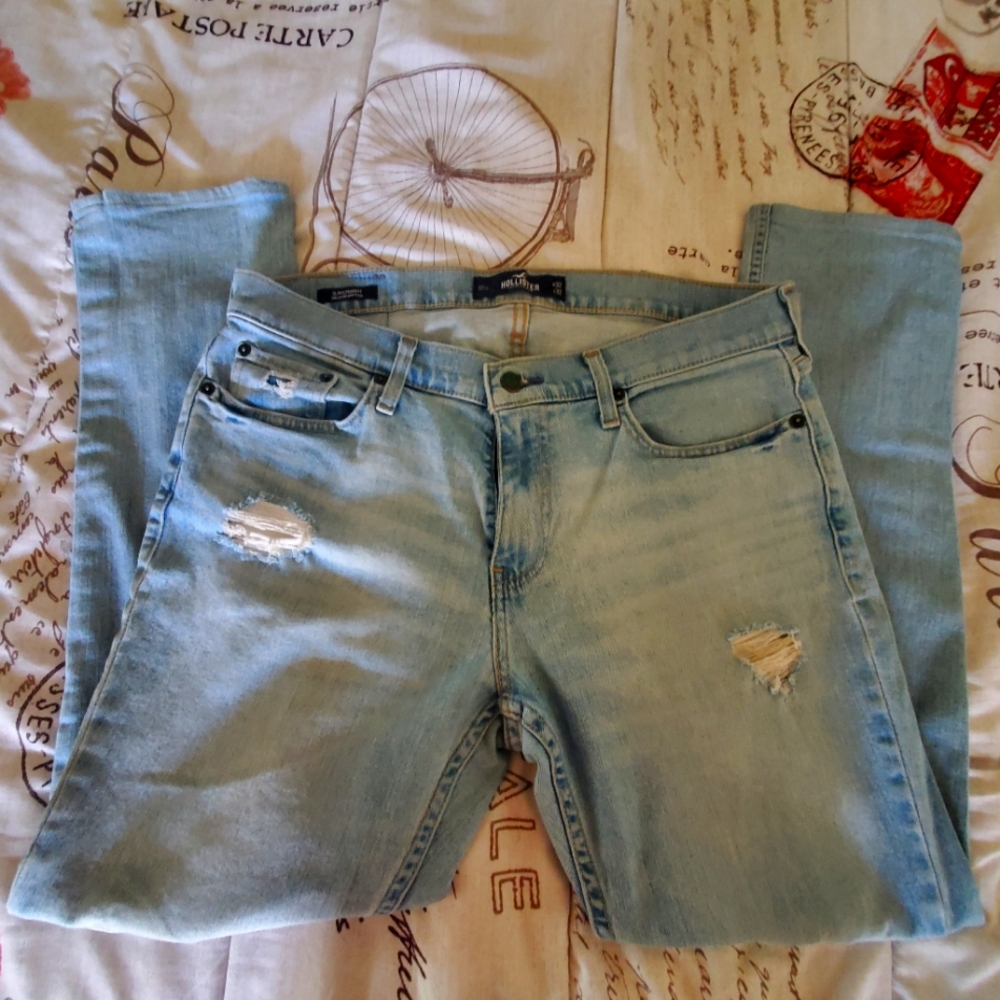 Hollister slim straight epic flex jeans 32in x 29in